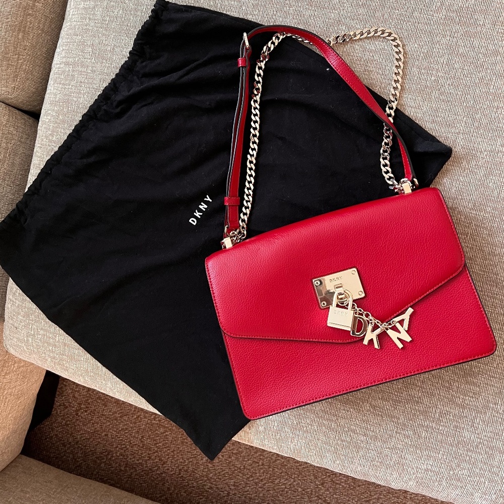 Elissa Large Leather Shoulder Flap